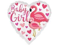 1202-4176 А 18" BABY GIRL Фламинго Мама и МалышS40