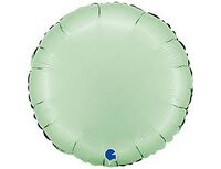 1204-1669 Г Б/РИС КРУГ 18" Сатин Glazed Mint