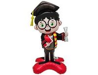 1208-0940 К ФИГУРА AIR Мальчик Выпускник в очках