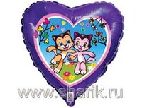 1202-0483 Ф 18" Счастливые котята(FM)
