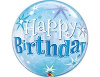 1202-2903 П BUBBLE 22" HB Искры синий