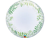 1202-2968 П BUBBLE DECO 24" Листья зеленые