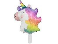  1206-1400 К М/ФИГУРА Голова Единорога радужная 