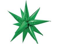  1209-0442 К 3D ЗВЕЗДА 25" Составная Green 