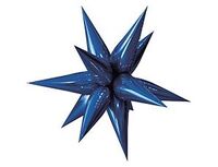  1209-0444 К 3D ЗВЕЗДА 25" Составная Blue 