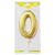 Свеча Цифра 12см Большая Gold 0 Свеча Цифра 12см Большая Gold 0