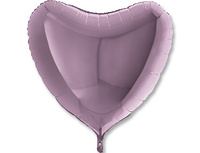 1204-0492 Г Б/РИС СЕРДЦЕ 36" Металлик Lilac