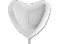 1204-0496 Г Б/РИС СЕРДЦЕ 36" Пастель White