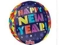 1209-0100 А 3D СФЕРА 16" HNY Калейдоскоп G20