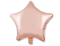  1204-0668 К Б/РИС ЗВЕЗДА 18" Металлик Rose Gold