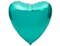  1204-0672 Р Б/РИС СЕРДЦЕ 18" Металлик Tiffany