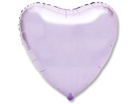  1204-0679 Р Б/РИС СЕРДЦЕ 18" Металлик Lilac