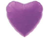  1204-0680 Р Б/РИС СЕРДЦЕ 18" Металлик Purple