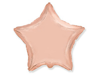 1204-0761 Ф Б/РИС 18" ЗВЕЗДА Металлик Rose Gold