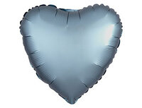  1204-0831 Р Б/РИС СЕРДЦЕ 18" Сатин Steel Blue