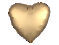  1204-0834 Р Б/РИС СЕРДЦЕ 18" Сатин Gold