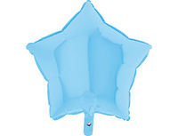  1204-0876 Г Б/РИС ЗВЕЗДА 18" Пастель Matte Blue