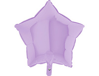  1204-0878 Г Б/РИС ЗВЕЗДА 18" Пастель Matte Lilac