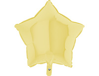 1204-0880 Г Б/РИС ЗВЕЗДА 18" Пастель Matte Yellow