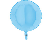  1204-0886 Г Б/РИС КРУГ 18" Пастель Matte Blue