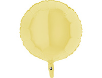  1204-0890 Г Б/РИС КРУГ 18" Пастель Matte Yellow