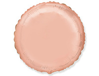  1204-0934 Ф Б/РИС 18" КРУГ Металлик Rose Gold (FM)