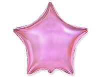 1204-1075 Ф Б/РИС 18" ЗВЕЗДА Металлик Pink УП