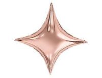 1204-1259 Р Б/РИС 29" ЗВЕЗДА 4х-конечная Rose Gold	