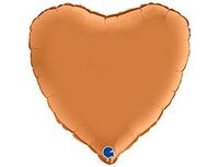 1204-1210 Г Б/РИС СЕРДЦЕ 18" Сатин Caramel	