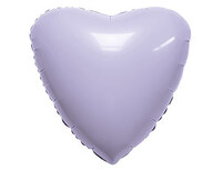1204-1234 Р Б/РИС СЕРДЦЕ 18" Сатин Lavender	