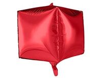 1209-0432 Р 3D КУБ 26" Б/РИС Металлик Red