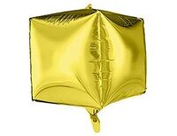 1209-0433 Р 3D КУБ 26" Б/РИС Металлик Gold