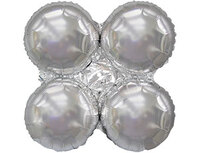 1204-1316 Ф Б/РИС 22" ПОДСТАВКА ДЛЯ ШАРОВ Silver