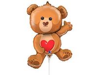  1206-1524 Г М/ФИГУРА/Мишка с сердцем 