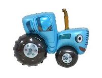 1207-5692 К ФИГУРА Синий трактор 3D
