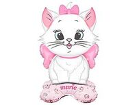 1208-0950 К ФИГУРА AIR Кошечка белая с бантом	