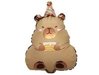 1206-1676 К М/ФИГУРА Капибара в колпаке с тортом