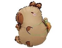 1206-1677 К М/ФИГУРА Капибара с черепашкой