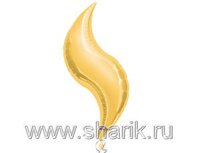 1204-0310 А Б/РИС ЗИГЗАГ 36" Металлик Gold