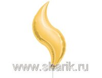 1204-0351 А Б/РИС ЗИГЗАГ 28" Металлик Gold