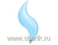 1204-0356 А Б/РИС ЗИГЗАГ 28" Пастель Blue