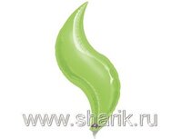 1204-0358 А Б/РИС ЗИГЗАГ 28" Металлик Lime