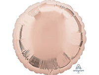 1204-0572 А Б/РИС КРУГ 18" Металлик Rose Gold