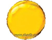 1204-0090 Ф Б/РИС 18" КРУГ Металлик Gold(FM)