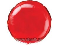 1204-0093 Ф Б/РИС 18" КРУГ Металлик Red(FM)