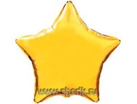 1204-0097 Ф Б/РИС 18" ЗВЕЗДА Металлик Gold(FM)