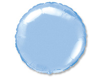 1204-0555 Ф Б/РИС 18" КРУГ Пастель Blue