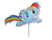 1206-0857 Ф М/ФИГУРА/3 Пони голубой/FM