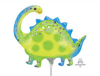 1206-1103 А М/ФИГУРА Динозавр Стегозавр зеленыйА30