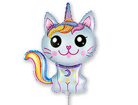 1206-1270 Ф М/ФИГУРА/3 Кот-Единорог голубой